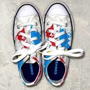 Kid’s Converse All Star World Map Size 13